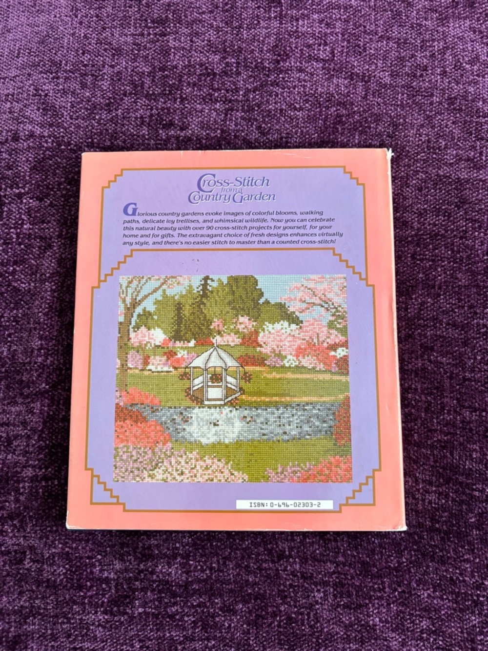 Cross-Stitch from a Country Garden Craft Book - Picture 2 of 9